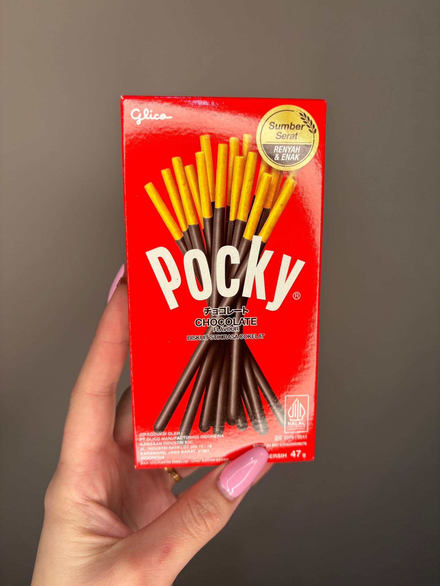 Pocky giapponesi al cioccolato