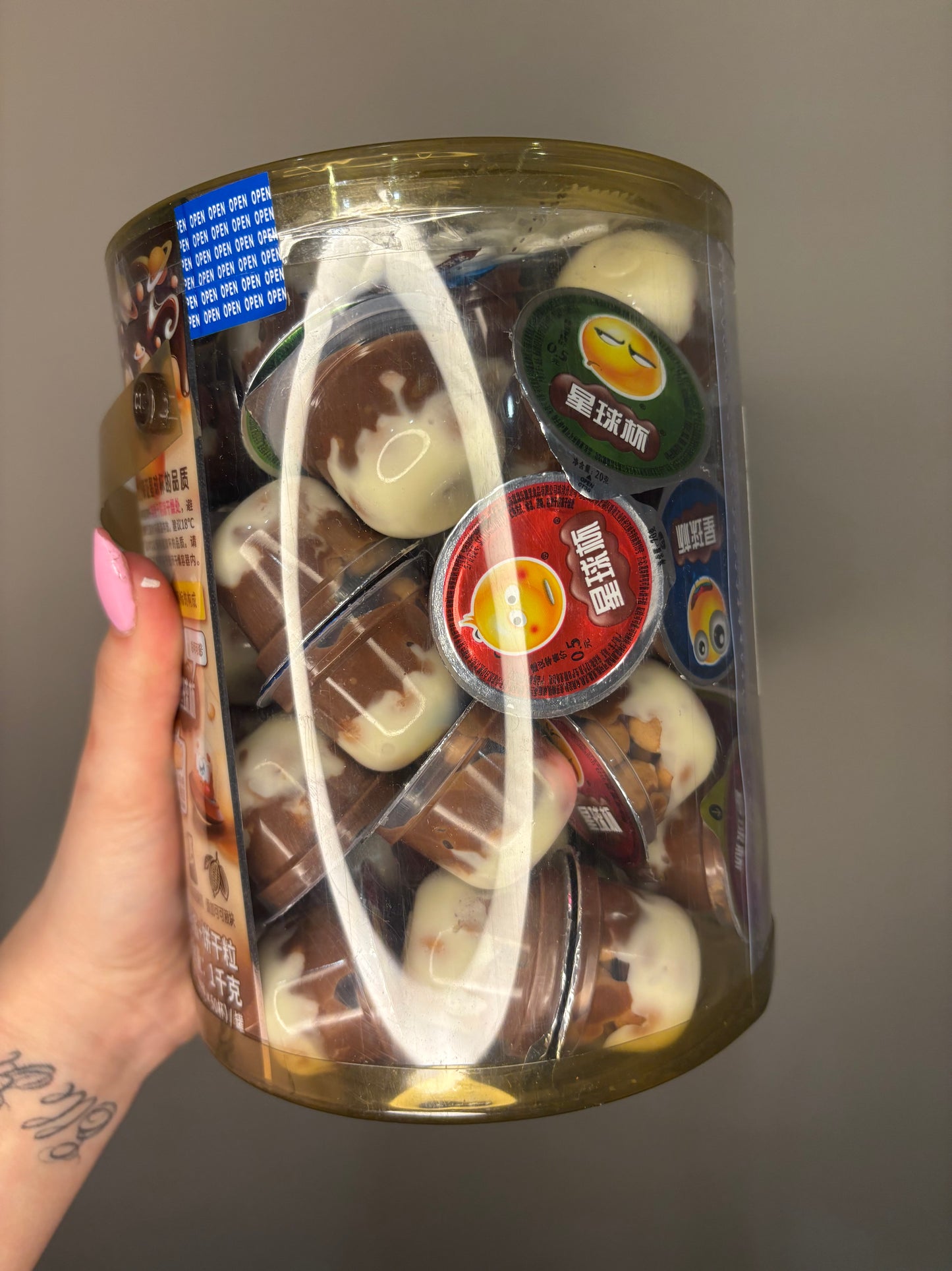 Snack al cioccolato