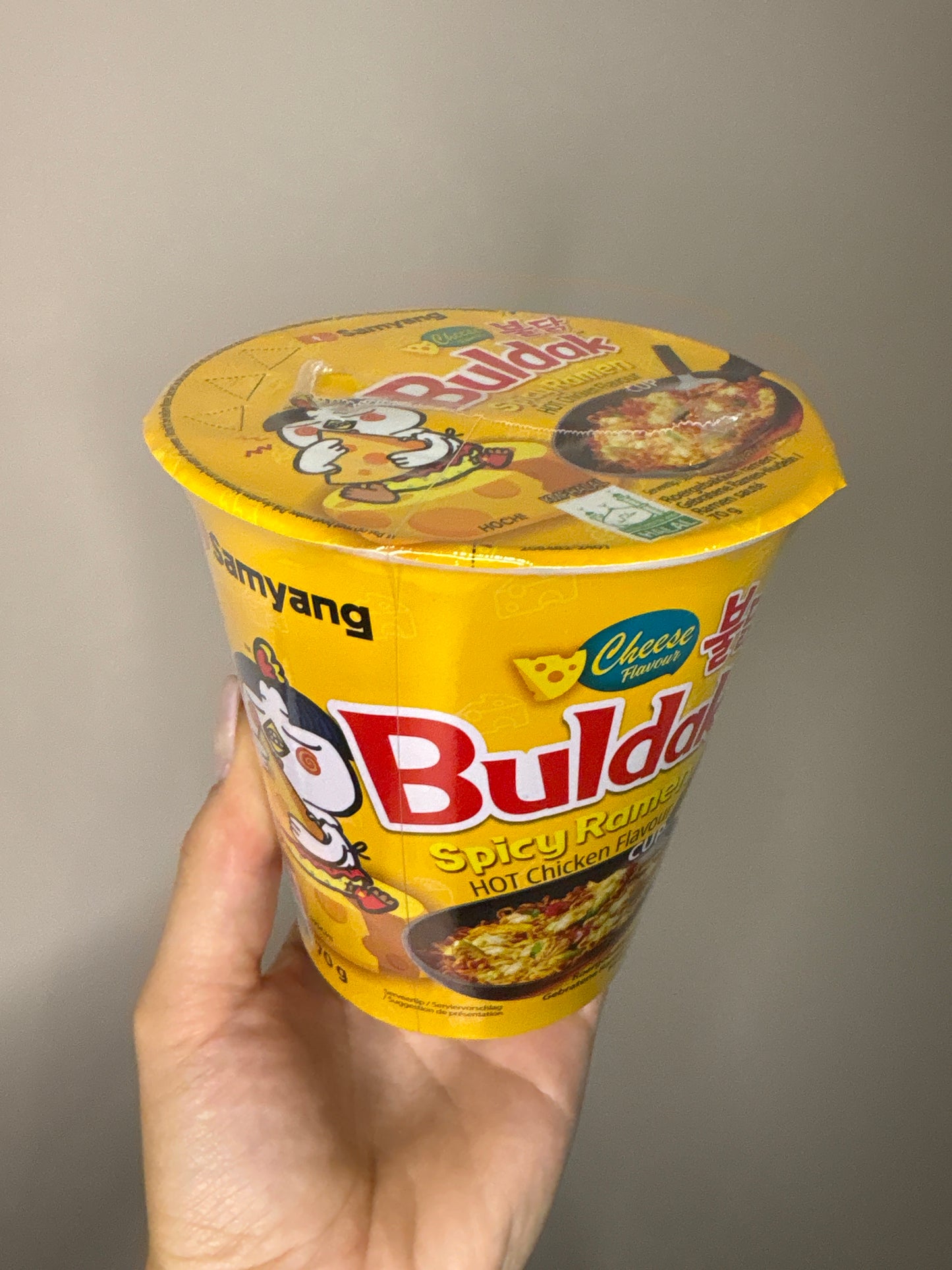 Buldak Cup al formaggio