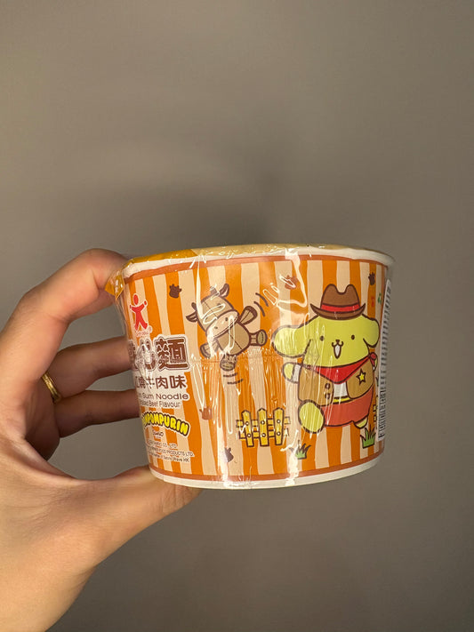 Noodles istantanei Pompompurin al manzo