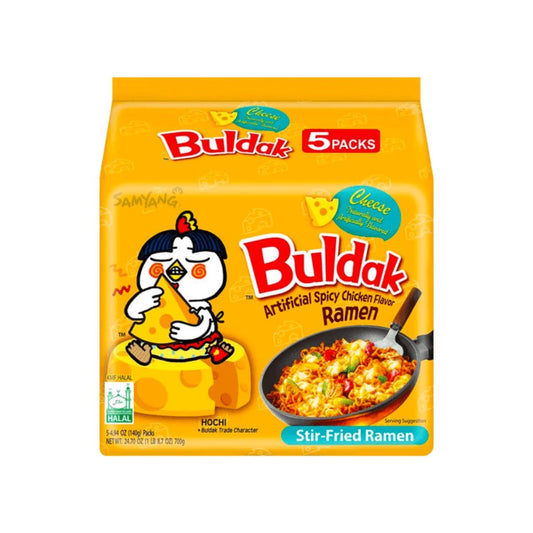 Samyang Buldak Ramen gusto Pollo e Formaggio (pack da 5)