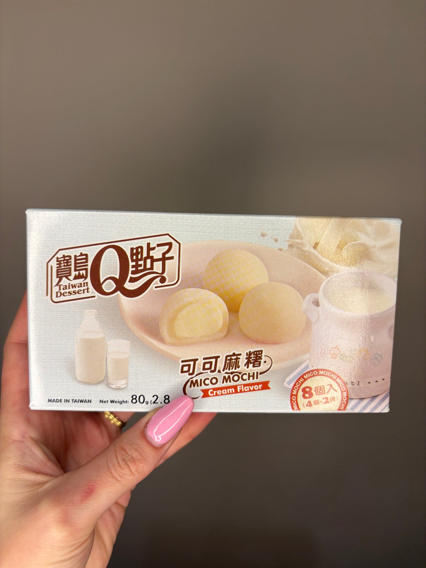 Mochi al latte