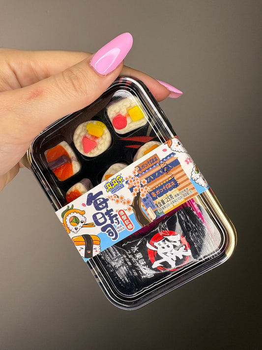 Caramelle sushi gommose/con frizzi “pazzi”