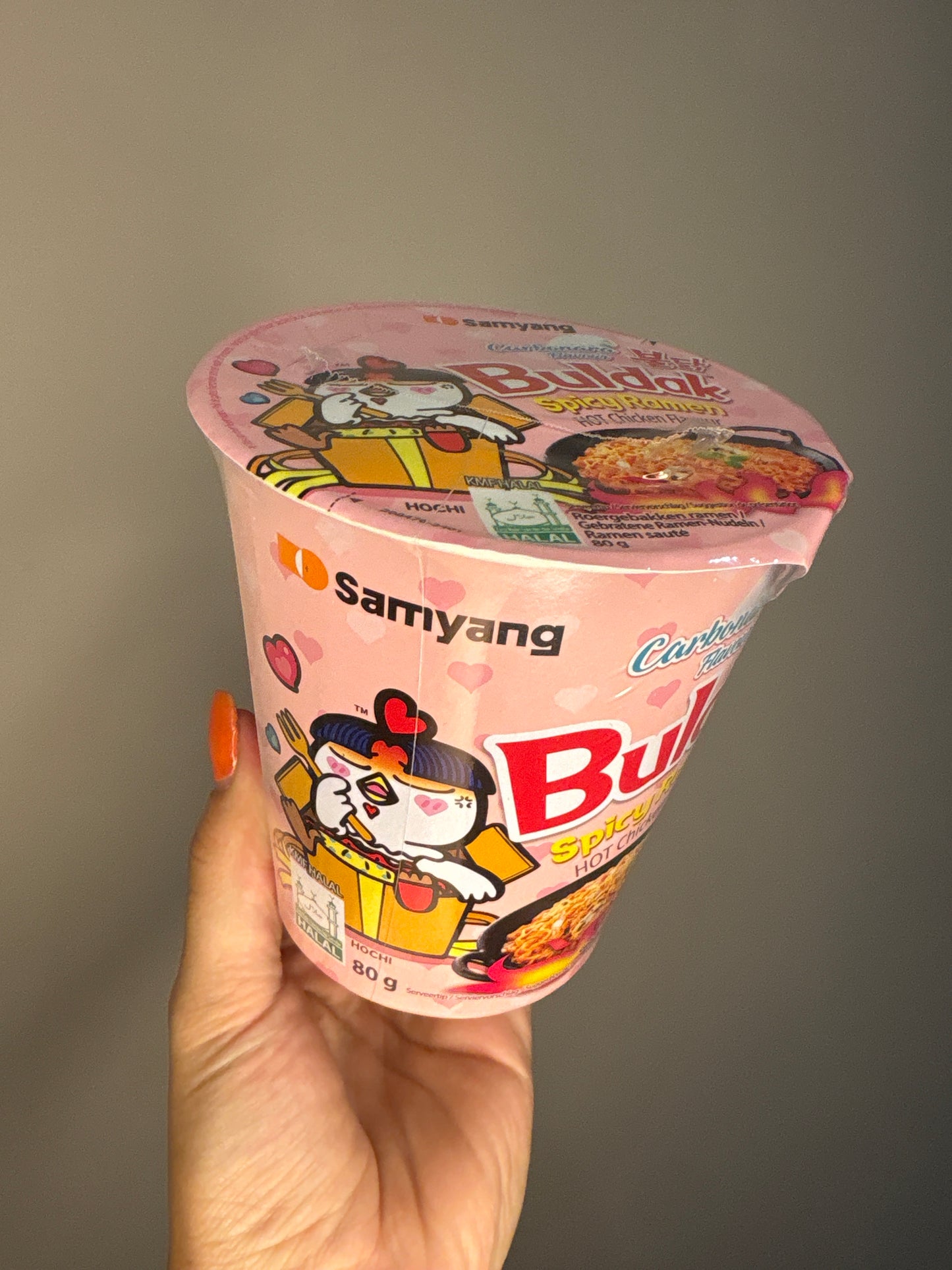 Buldak Carbonara Cup istantanea