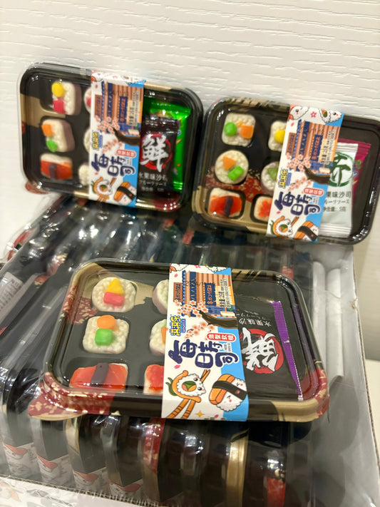 Caramelle sushi gommose/con frizzi “pazzi”
