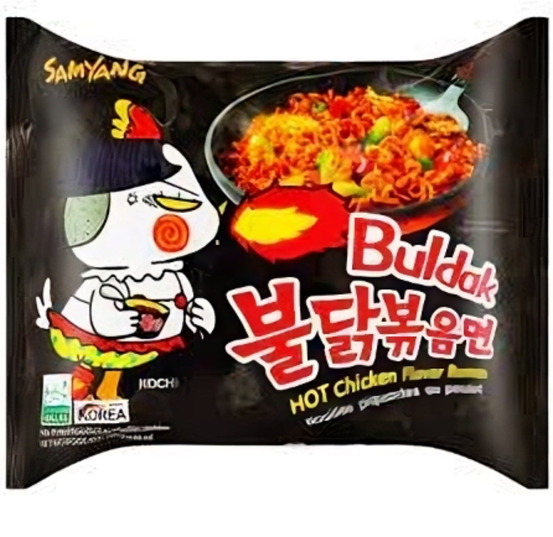 Ramen Buldak al Pollo PICCANTE 140g, Samyang