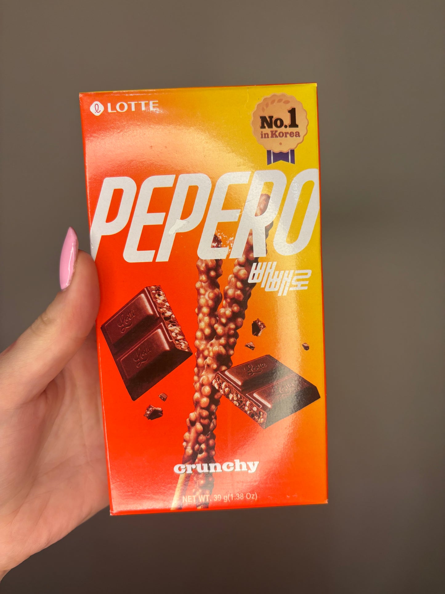 Snack stick pepero NOCCIOLA CRUNCHY